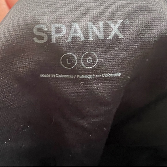 Spanx Black Leggings Large - Picture 3 of 4